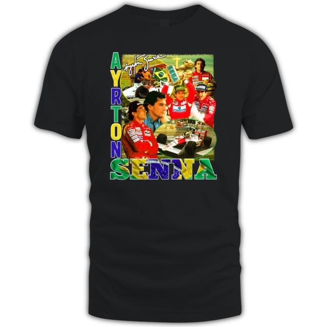 Ayrton Senna McLaren Legend Hoodie Zarga Apparel Ayrton Senna McLaren Legend Tank Top