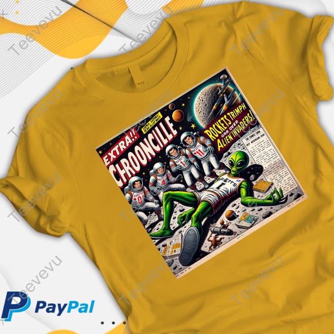Spurs Extra Chrooncille Rockets Trimph Orr Over Alien Invaders Tees