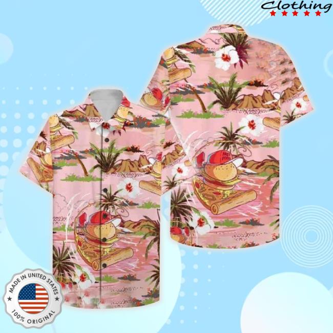 Fastfood Surfing Hawaiian T-Shirt – Bring Your Ideas, Thoughts And Imaginations Into Reality Today