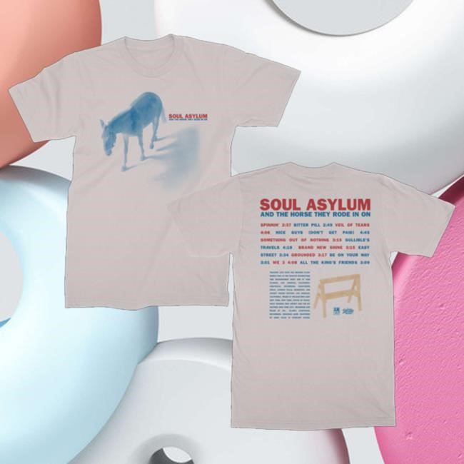 Merchtable Merch Soul Asylum And The Horse They Rode On Track List Hooded Sweatshirt