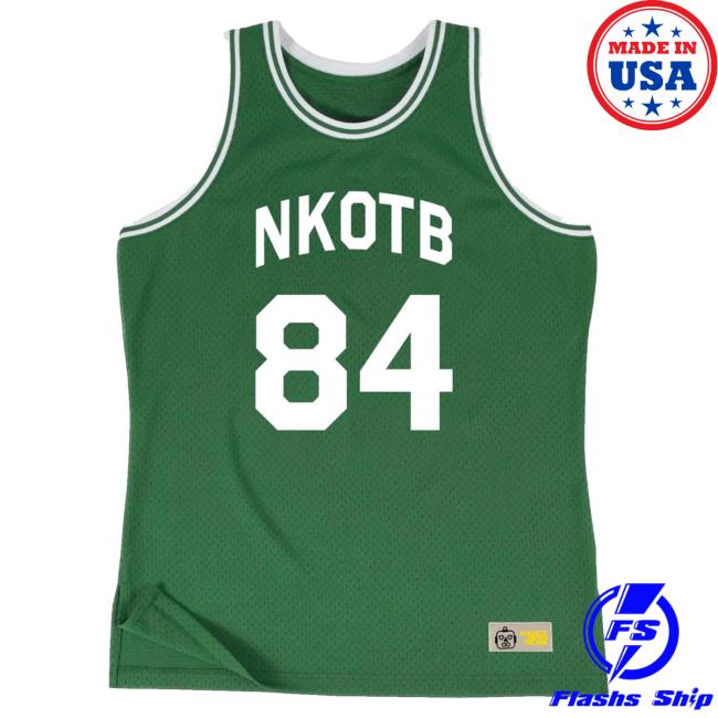 Official Merch Bar New Kids On The Block Store Nkotb Blockhead Basketball Jersey Top Shirt MerchBarNewKidsOnTheBlock Nkotb