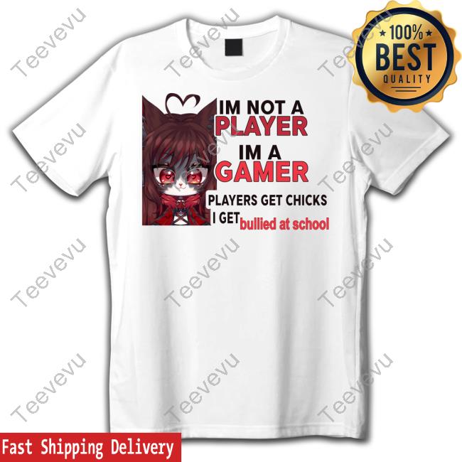 Freya Amari I'm Not A Player Im A Gamer Players Get Chicks I Get Bullied At School Sweater