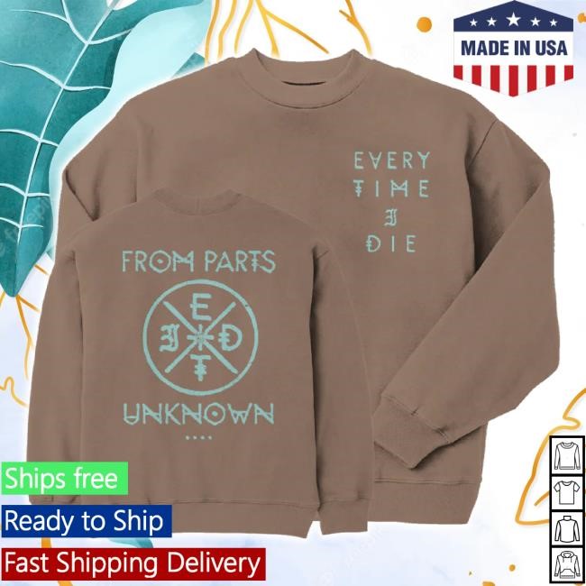 Official Fpu Pigment Dyed T-Shirt Every Time I Die Store Merch Shop