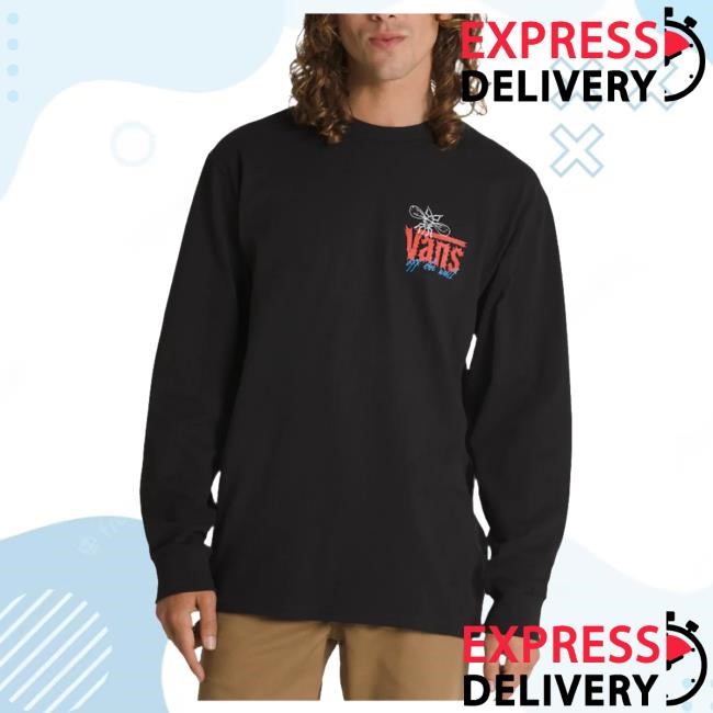 Official Vans Merch Tear Mountain Long Sleeve T-Shirt