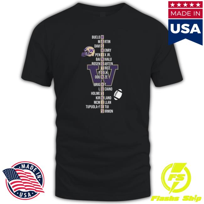 Washington Huskies Team Buelow Martin Davis And Henry T-shirt Washington Huskies Team Buelow Martin Davis And Henry Hoodie