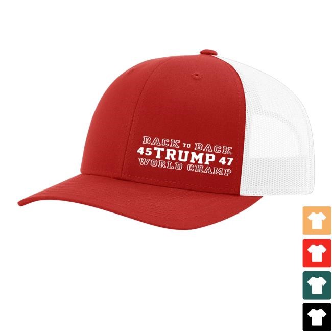 Back To Back Champ Premium Hats