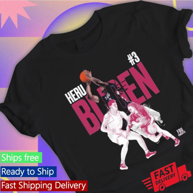 Fdu Knights Heru Bligen #3 shirt