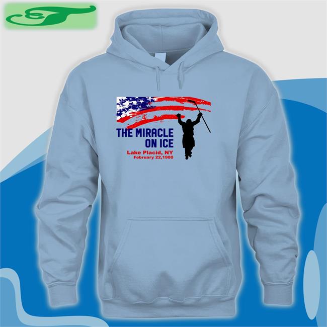 The Miracle On Ice Hoodie Sweatshirt Super 70S Sports
