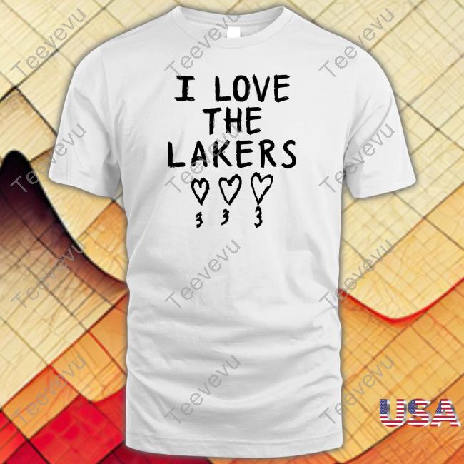 I Love The Lakers Long Sleeve Tee