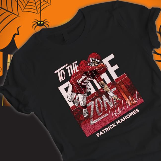 Patrick Mahomes Kansas City Chiefs Edge Zone Signature Shirt