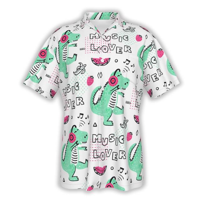 Music Loving Alligator Yo Aloha Hawaiian Sweatshirt
