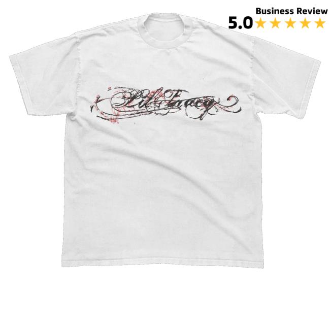 Official Lil Tracy Merch Script Tee