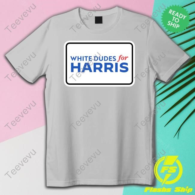 White Dudes For Harris Long Sleeve T Shirt