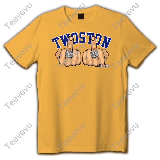 Houston Astros Rings Fuck Twoston T Shirt