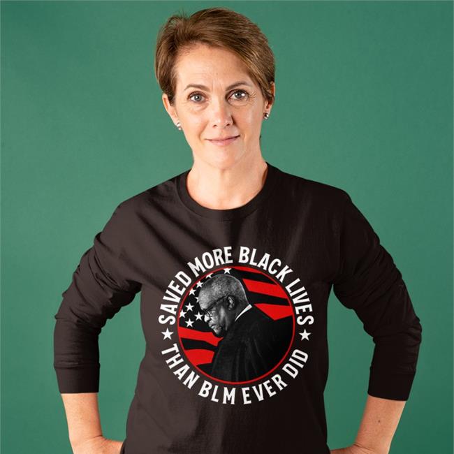 Clarence Thomas Saved More Black Lives Than Blm Ever Did Hoodie Ron Filipkowski