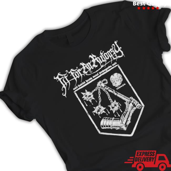 Official Fascist Heavy Metal Propaganda Unit shirt