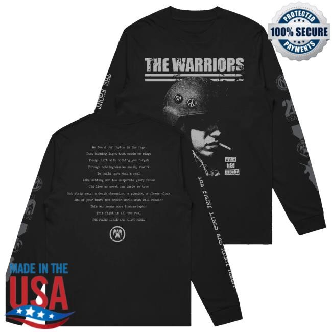Official Down Right Merch The Warriors Soldier Long Sleeve Shirts