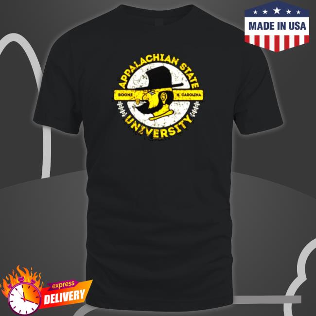 Official Appalachian State Yosef Circle Sweatshirts Official Appalachian State Yosef Circle Tee