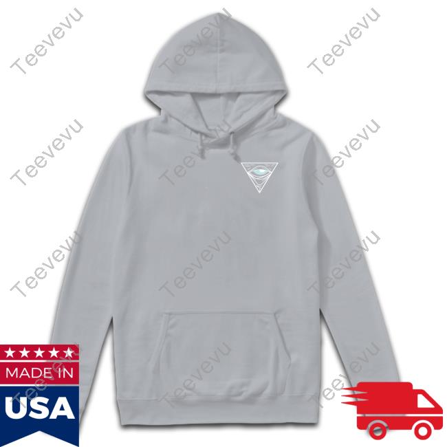 Whitephosphor Eyes On Hooded Sweatshirt
