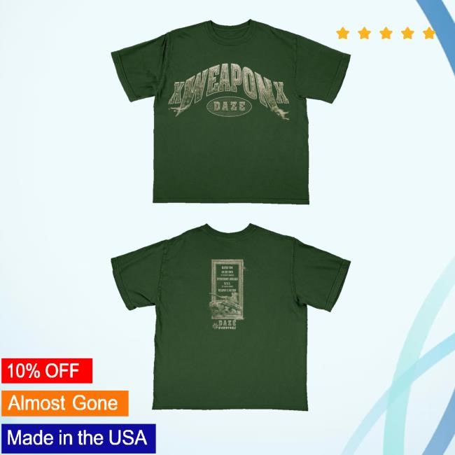 Daze Style Merch Xweaponx Straight Edge Tank Shirts