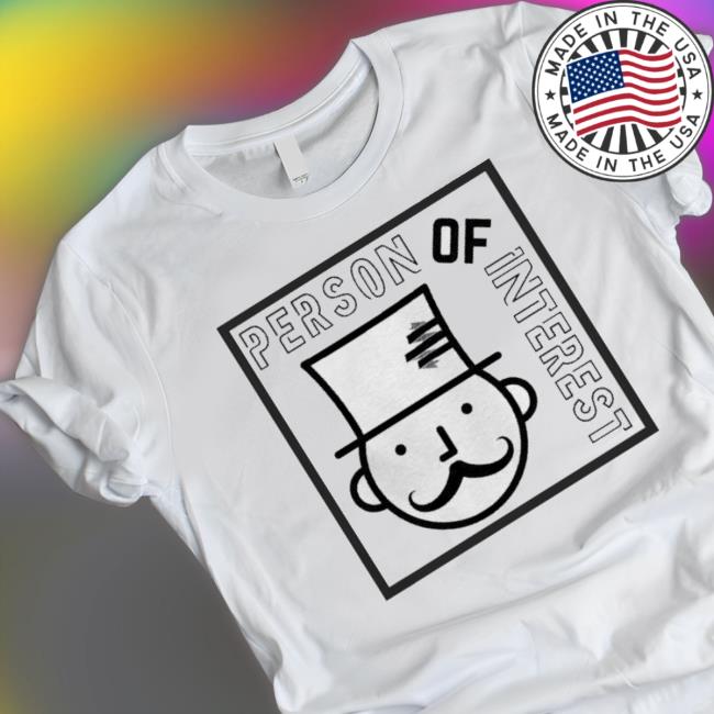 White Logo Person Of Interest shirt