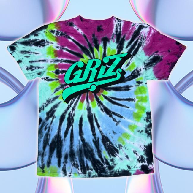 Official Griz Merch Store Griz "Secret Dreams Fest" Exclusive Dye Shirt Mynameisgriz Shop