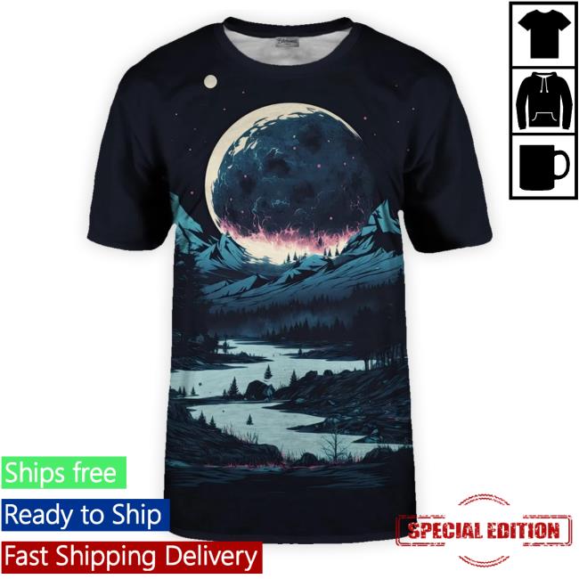 Surreal Landscape Hoodie Bittersweetparis