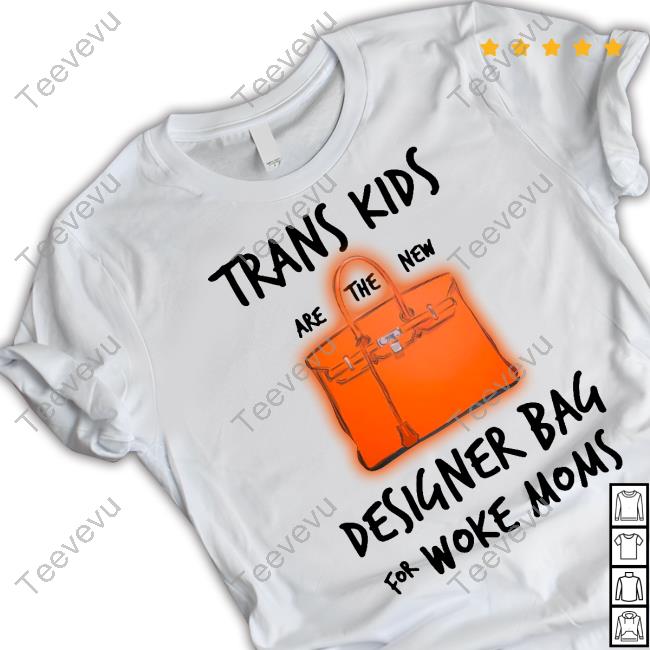 Trans Kids Designer Bag Funny T Shirt