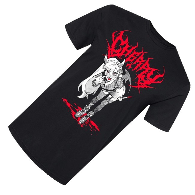 Official Manda Amsbt Merch Cherry Metal Hoodie