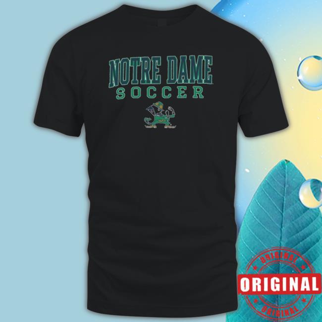 Notre Dame Fighting Irish Soccer Stack Logo Hoodie Notre Dame Fighting Irish Soccer Stack Logo T-Shirt