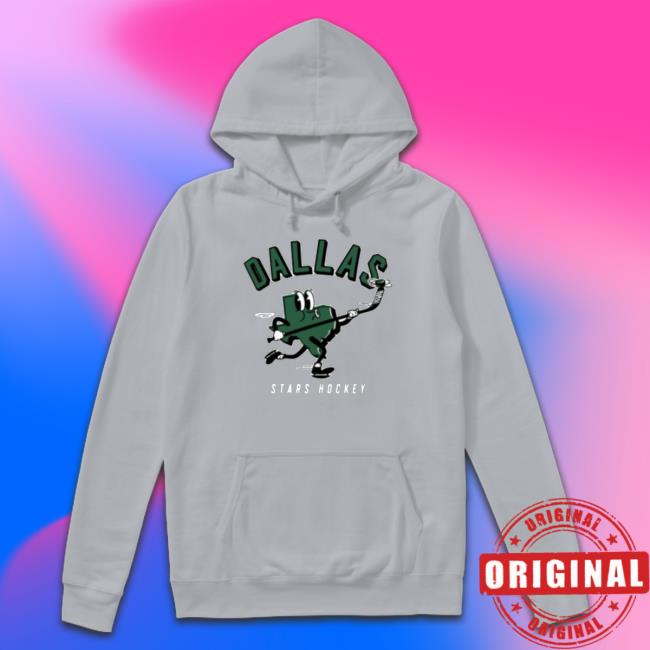 Premium Dallas Stars Hockey Grey State Skate Long Sleeve Shirt