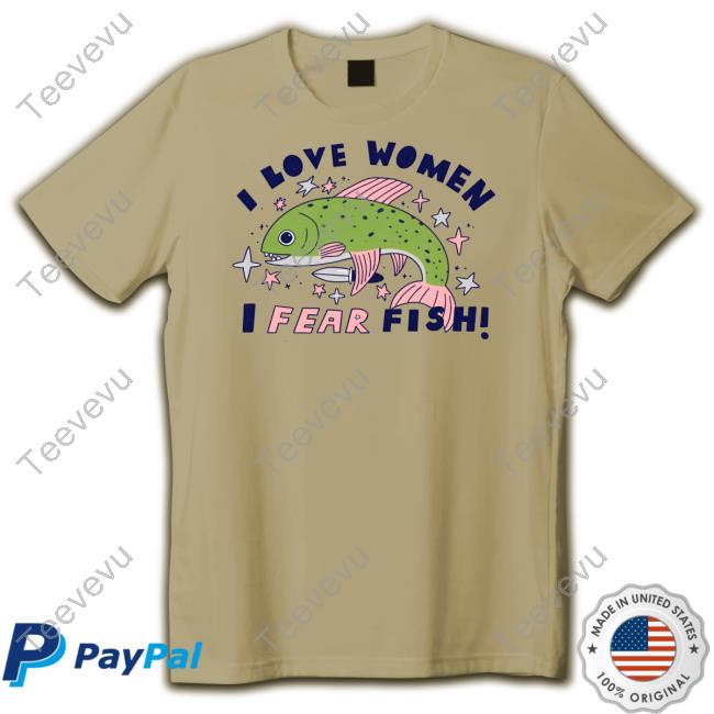 Tenderghost I Love Women I Fear Fish Sweatshirt