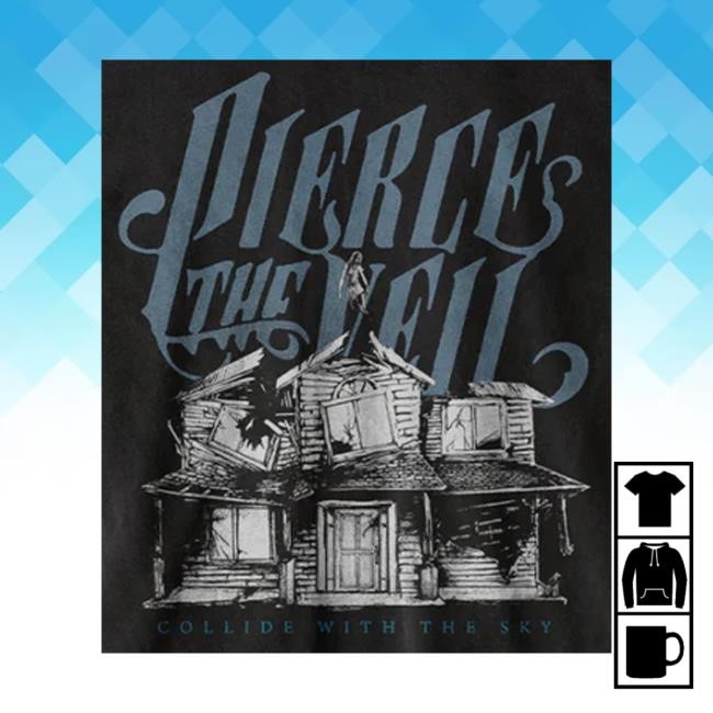 Pierce The Veil Merch Collide With The Sky Hoodie