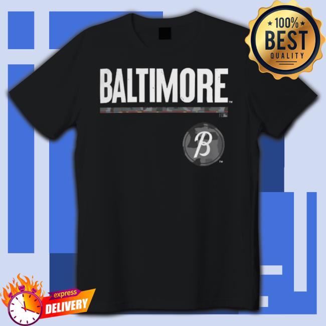 Baltimore Orioles 2023 City Connect Wordmark Shirt