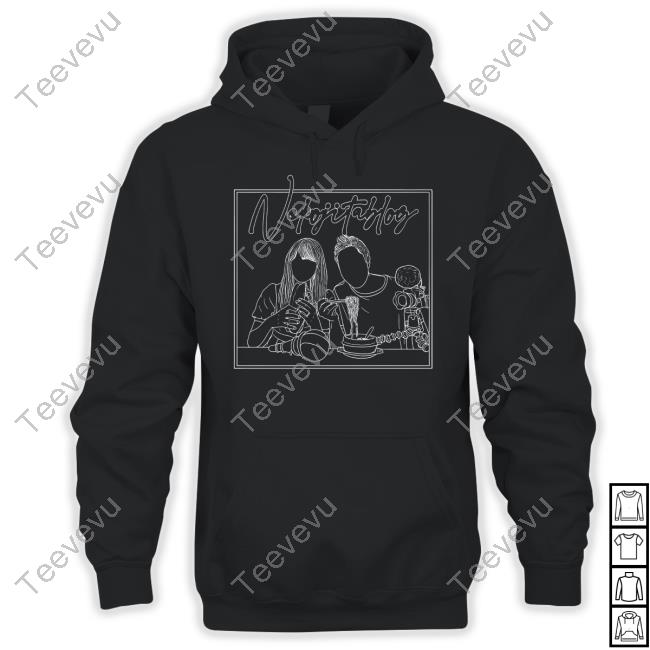 Japón Con Jamón Camiseta Nekojitablog Art Line Long Sleeve Shirt