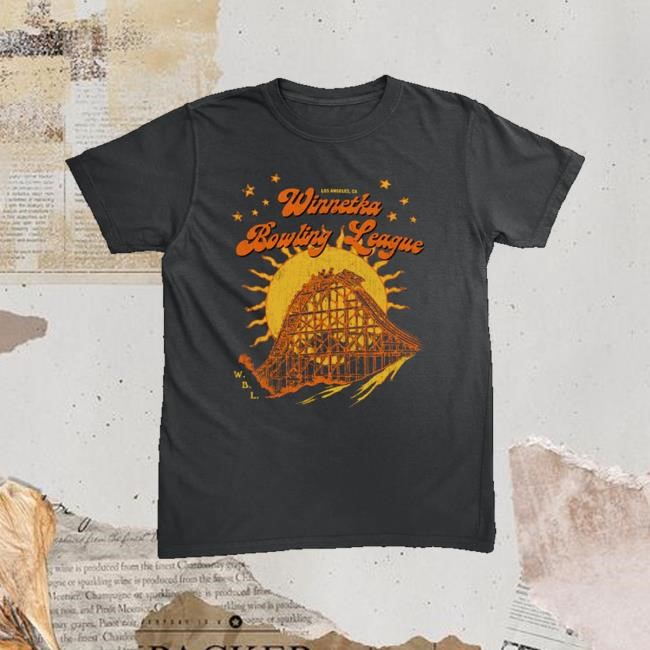 Winnetka Bowling League Store Logo Tee