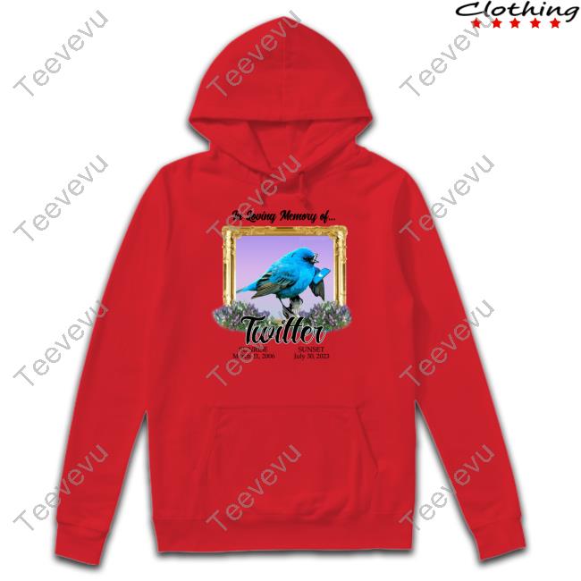 Rocketzpower In Loving Memory Of Twitter Sunrise March 21 2006 Sunset July 30 2023 Official Shirt