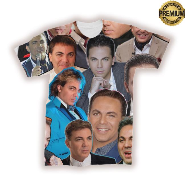Cristian Castro Photo Collage T-Shirts