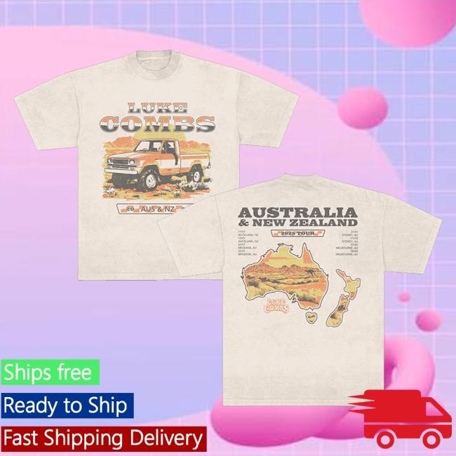Luke Combs Merch Tour 2025 Truck Tee Shirt Luke Combs Merch Tour 2025 Truck Hoodie