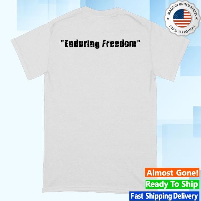Realityfade Merch Store Torture 'Enduring Freedom' White Logo Hooded Sweatshirt