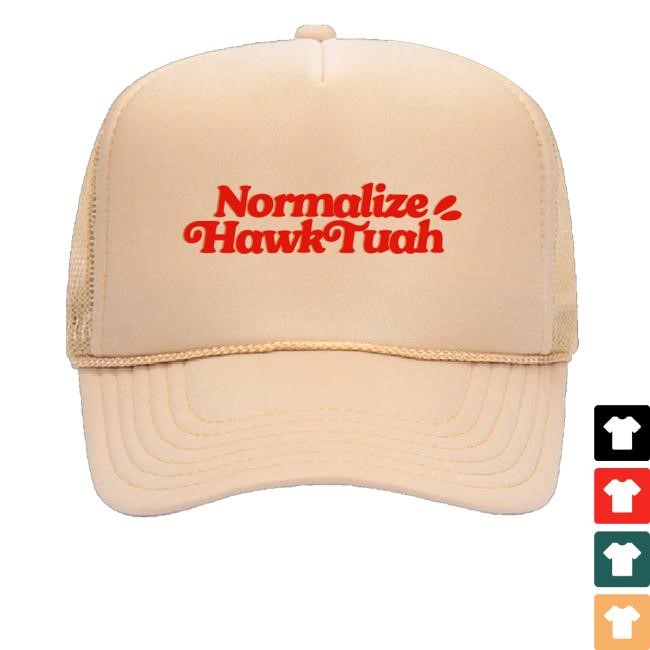 Normalize Hawk Tuah Tan Hat