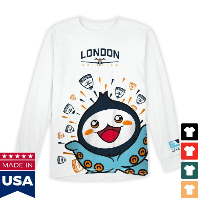 London Spitfire White Pachimari Pride T-Shirt