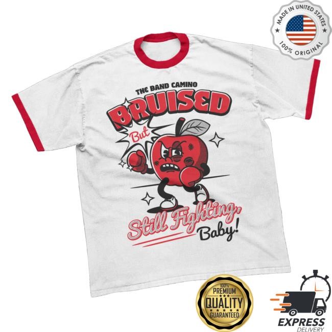 Official Camino Merch Store Bruised But Still Fighting Ringer Tee