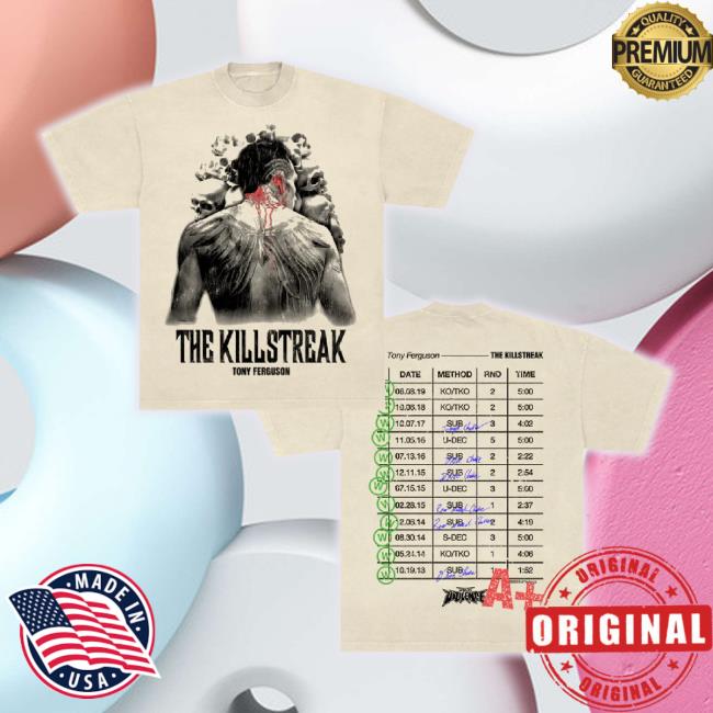 Official Fullviolence Merch Store Kill Streak New Shirt (Limited To 250, Off-White) Fullviolence Shop