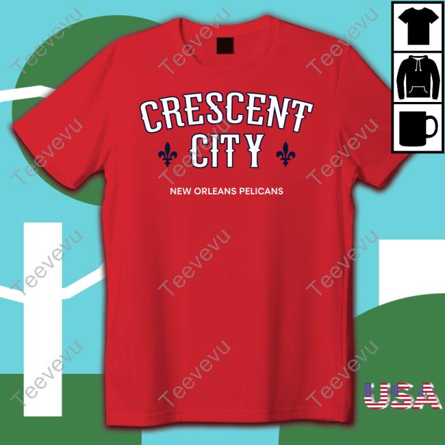 Smoothie King Crescent City New Orleans Pelicans Shirts