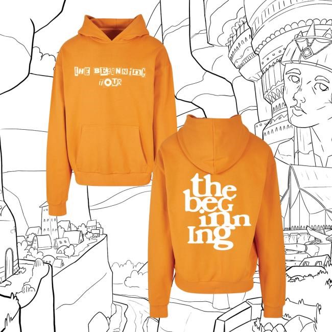 Broiler Music Merch Broiler The Beginning Orange Sweatshirt