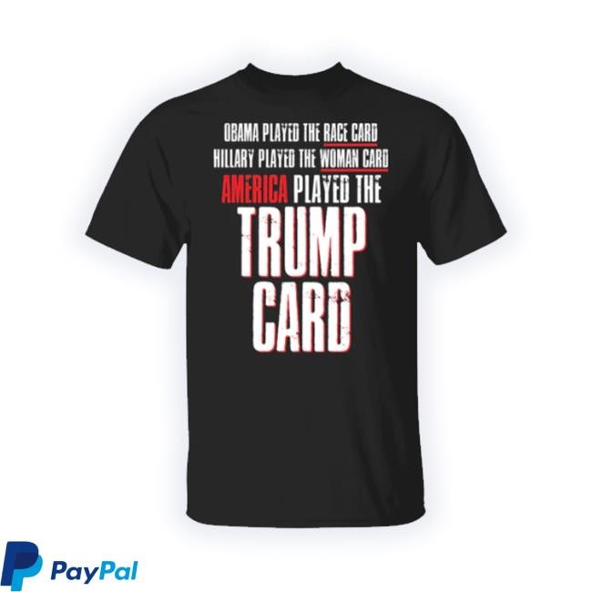 Official Trending Donaldtrumpstore Store Trump Card Sweatshirt