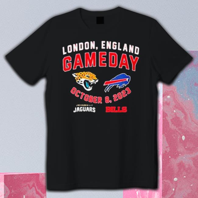 Official Starter Bills London 2023 Matchup Buffalo Bills Vs Jaguars Shirt