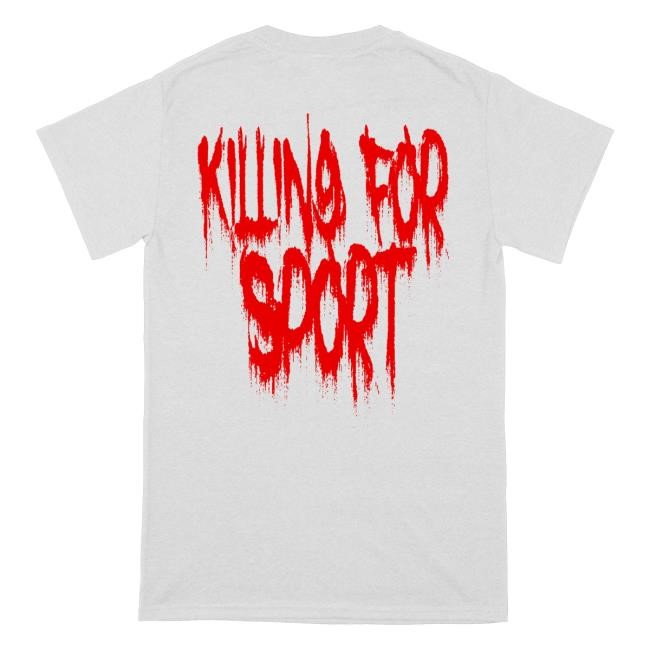 Realityfade Merch Shop Esophagus Killing For Sport Hooded Sweatshirt