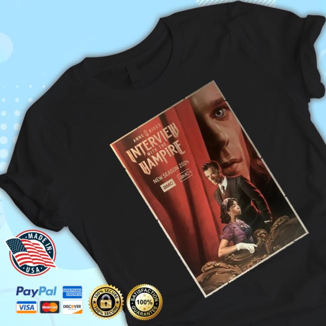 Design New Claudia And Louis Anne Rices Interview With The Vampire Poster shirt